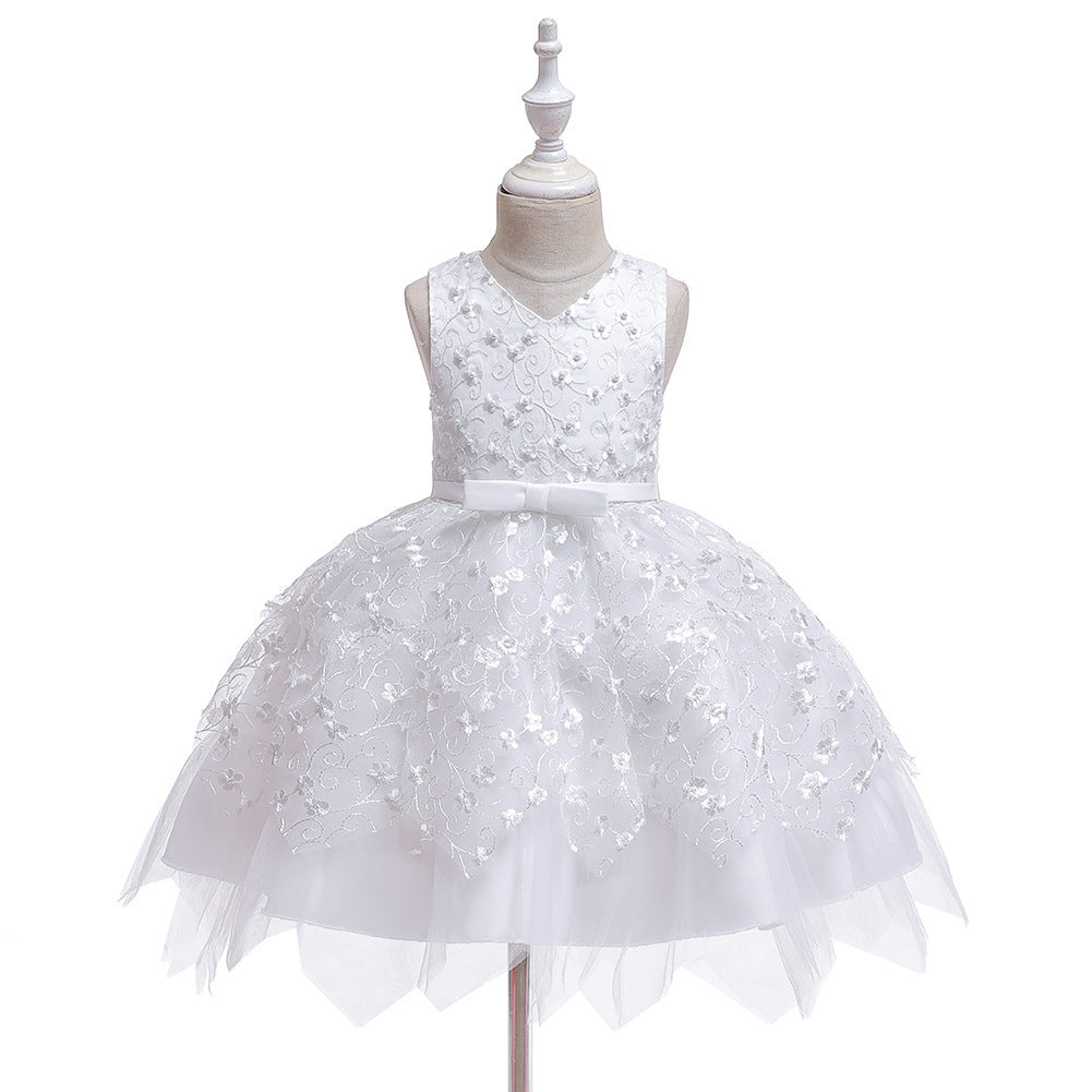 Clothing Baby Girls Middle And Small Children Kindergarten Dresses free delivery