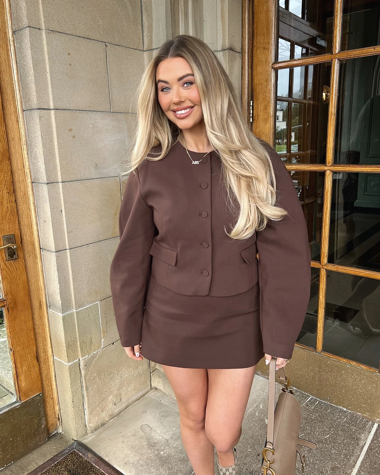 A Women's Suits Coat Mini Skirt Suit free delivery