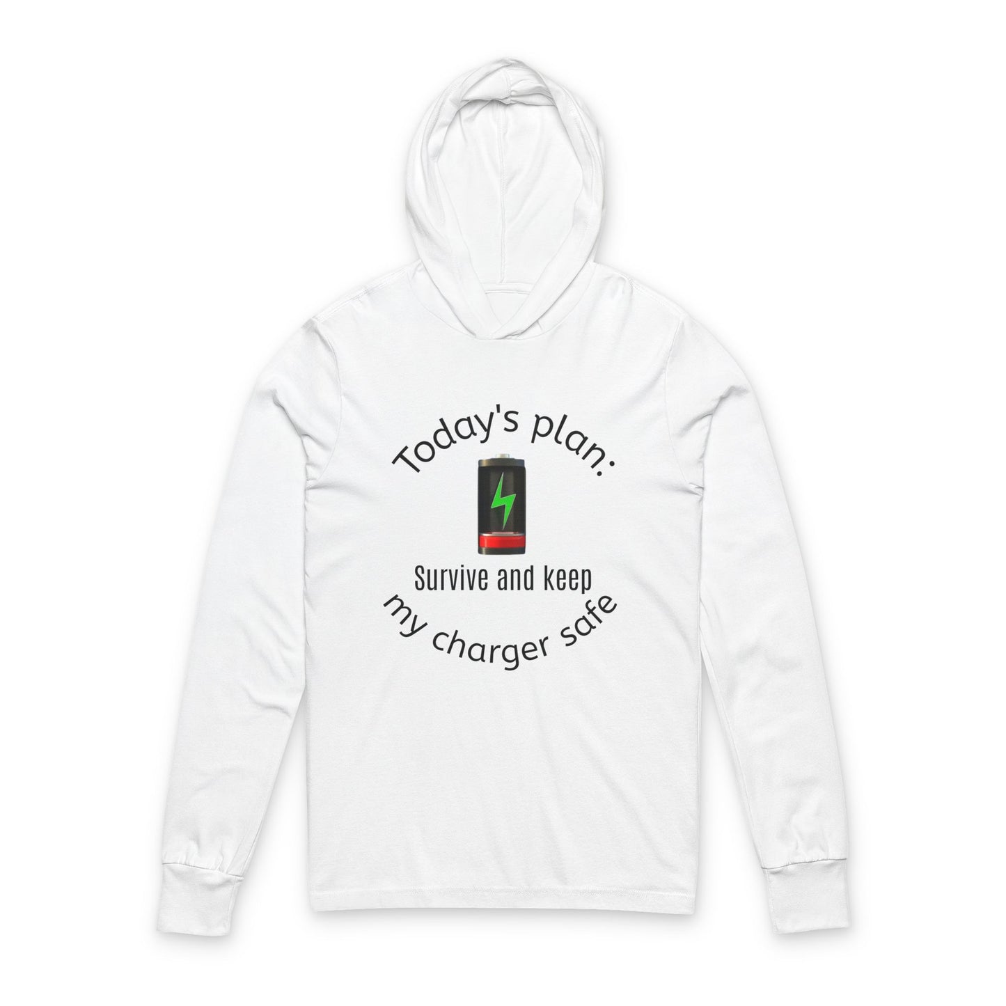 Energy Unisex Hooded Long Sleeve Tee
