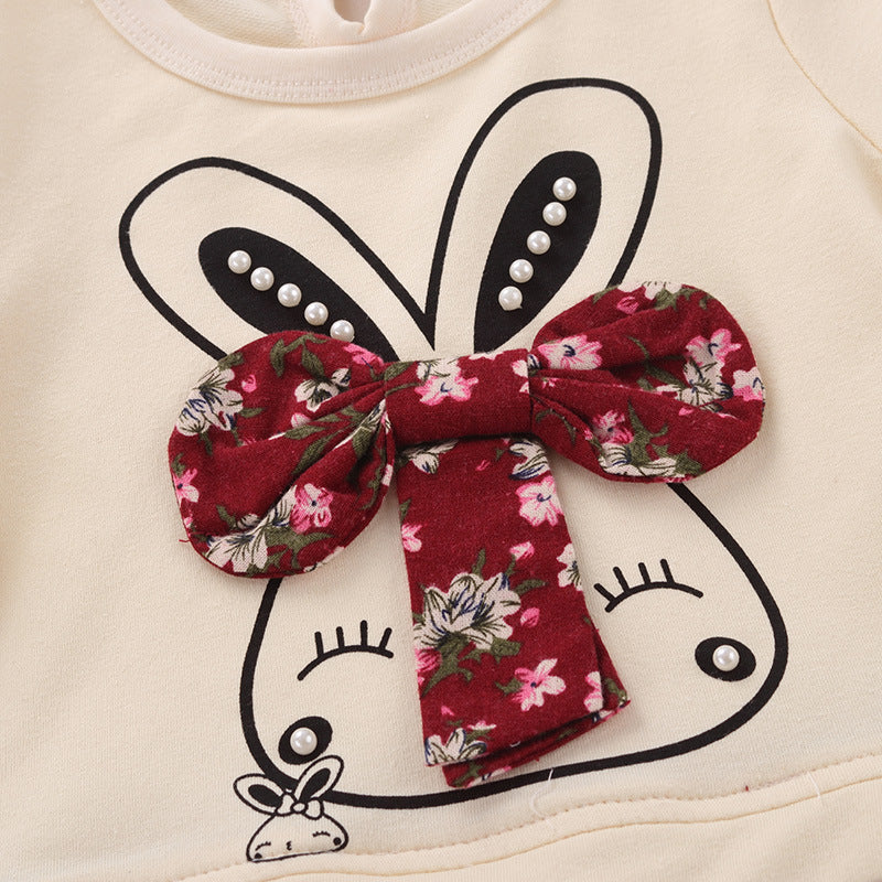 Autumn children female children 0-1-3-5 years old baby girl skirt dress long sleeved women age children skirt free delivery