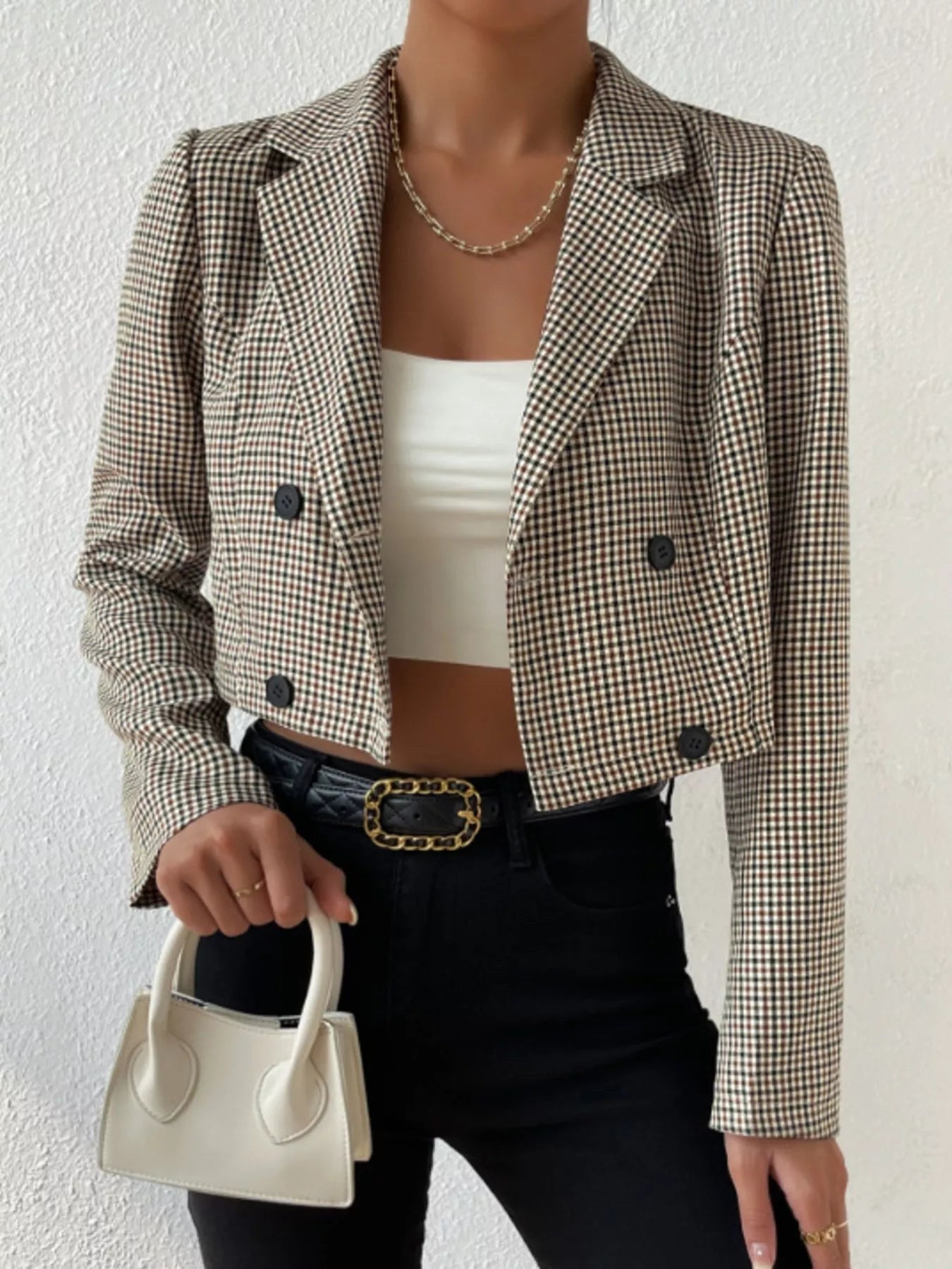 A Women's Slim Temperament Suit Coat free delivery