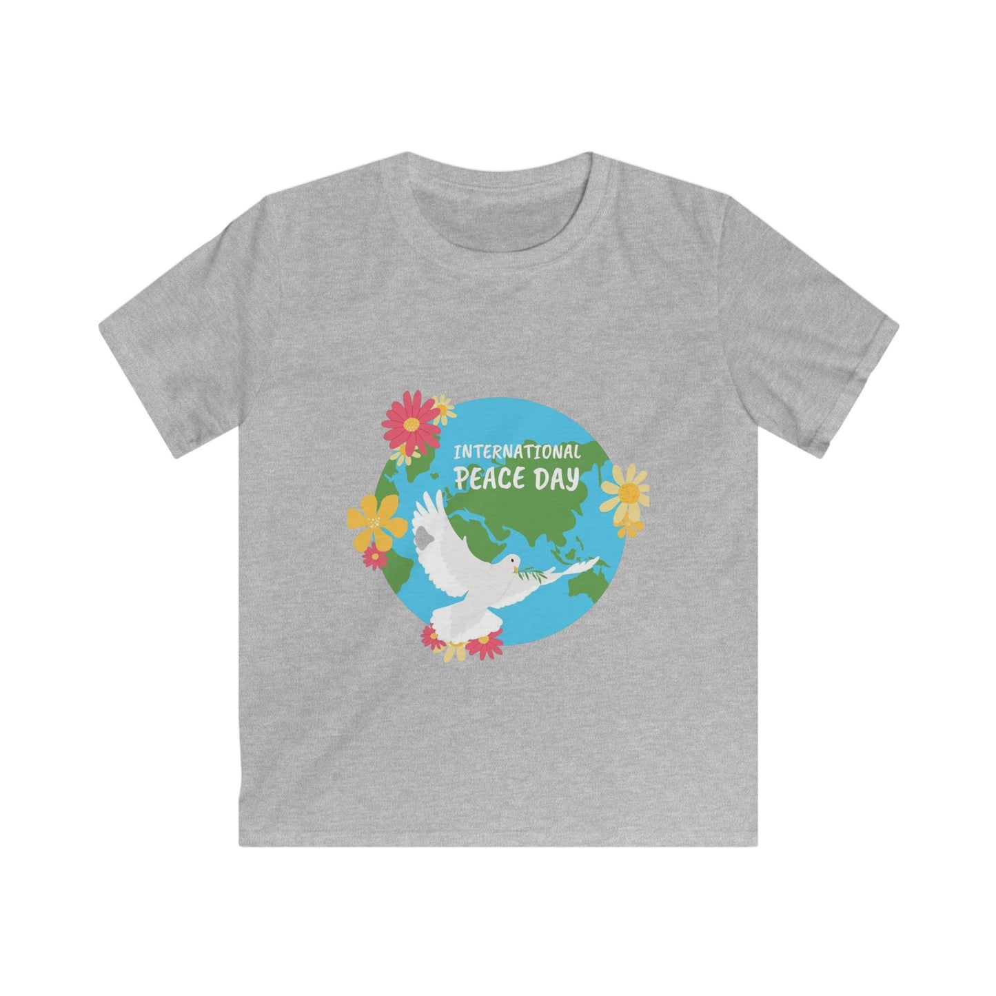 Peace day Kids Softstyle Tee