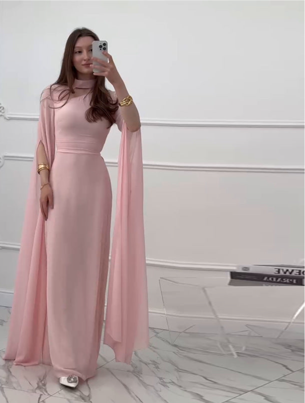 A Women's Clothing Sexy Slimming Slim-fit Graceful Long Sleeve Dress free delivery