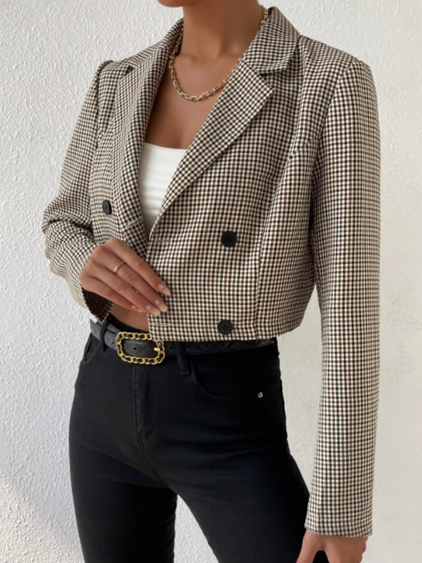 A Women's Slim Temperament Suit Coat free delivery