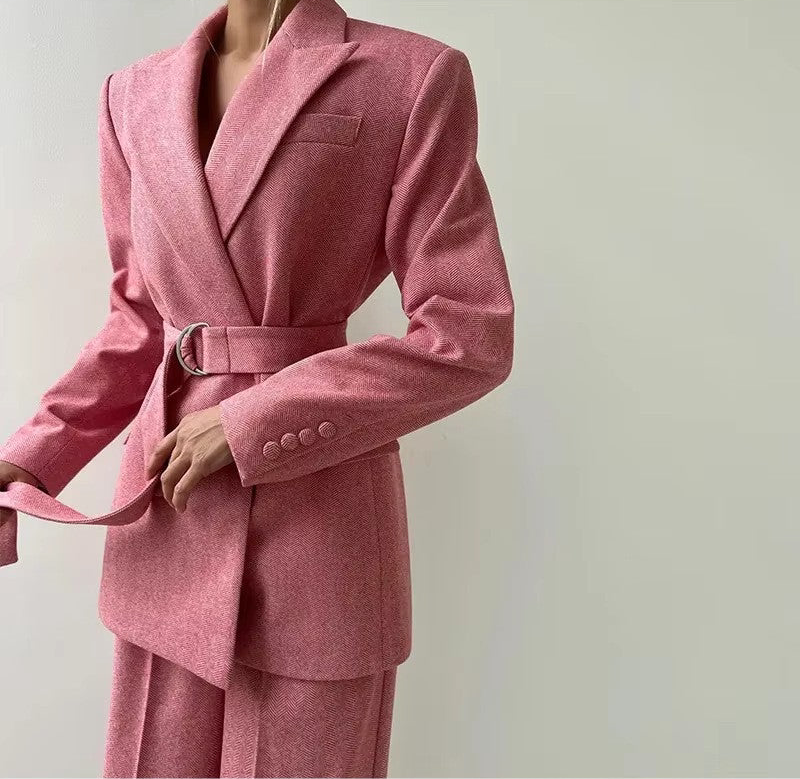 A Business Women's Suit Set - Elegant Blazer + Skirt + Pants Three-Piece | Free Delivery