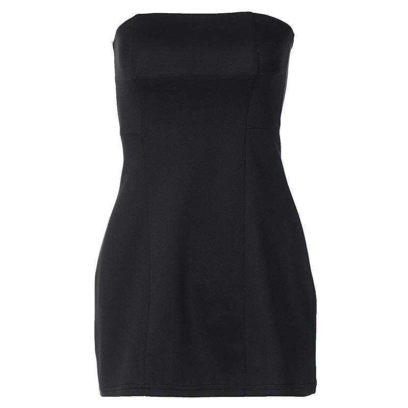 A Tube Old Money Top Versatile Niche Temperament Style Short Dress free delivery