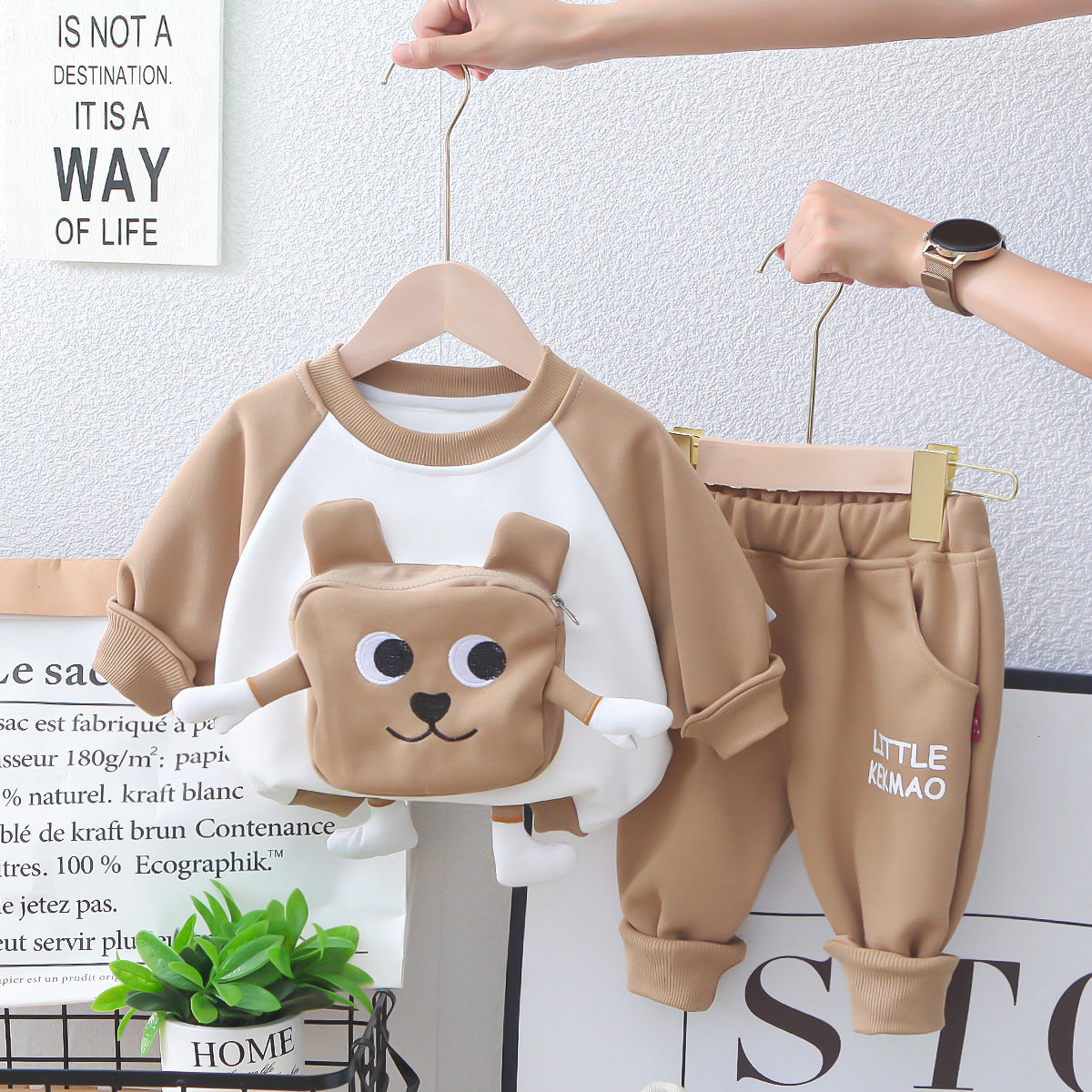 Baby Boy Autumn Clothes Suit Western Style free delivery