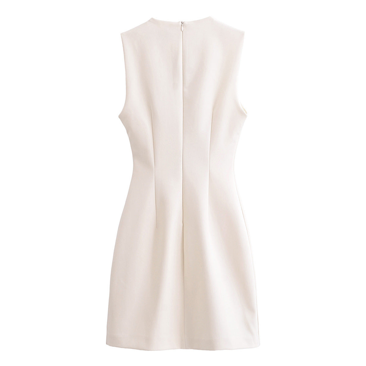A Women's Spring And Summer Strap Sleeveless Slim Mini Dress free delivery