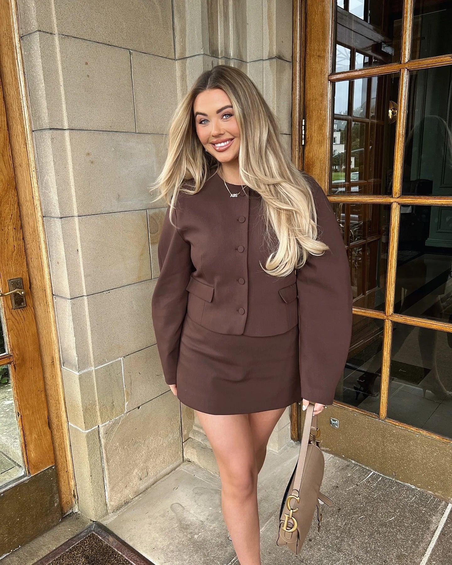 A Women's Suits Coat Mini Skirt Suit free delivery