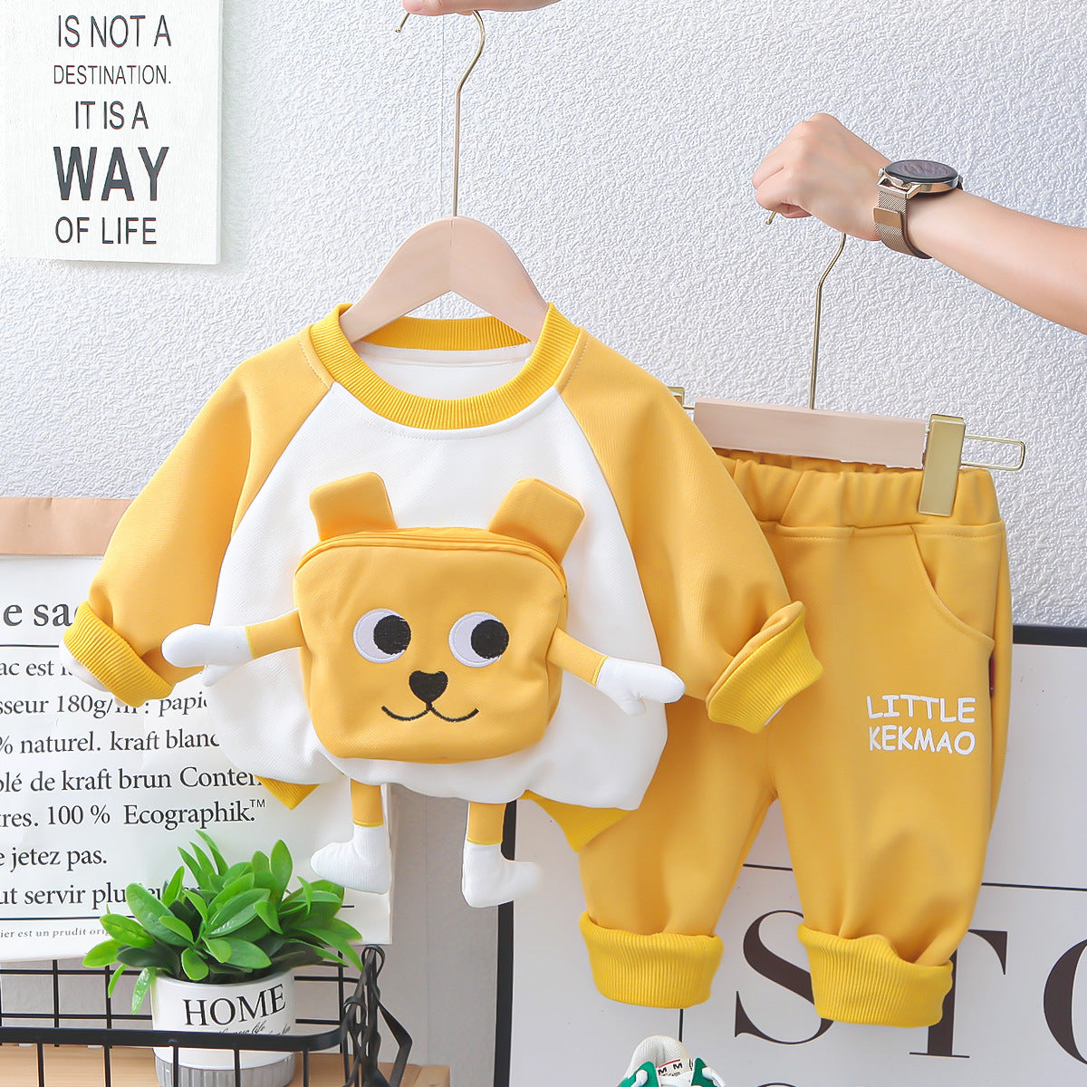 Baby Boy Autumn Clothes Suit Western Style free delivery