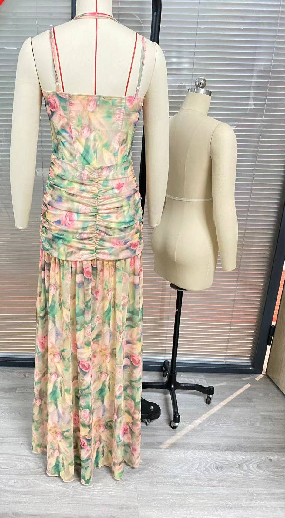 A Hot Girl Print Holiday Casual Dress free delivery