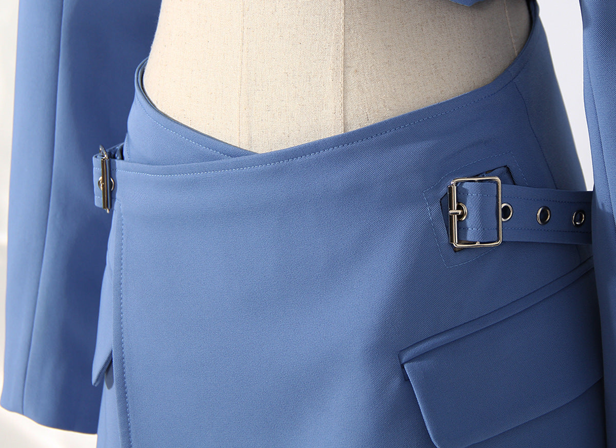 High Waist Skirt Short Skirt One-piece Suit free delivery