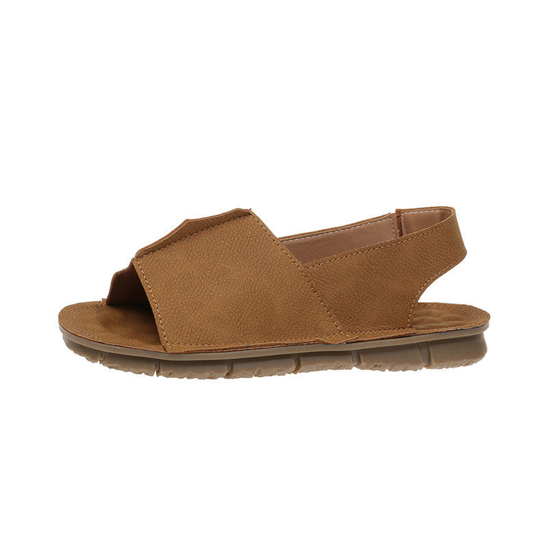 A Women's Fashion Casual Flat Beach Shoes free delivery