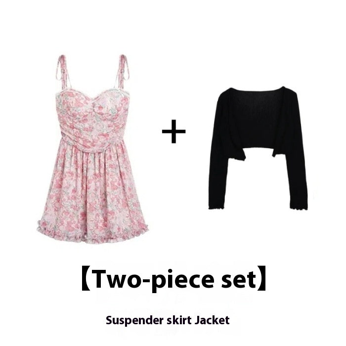 Elegant And Beautiful Suspenders Dress Women free delivery