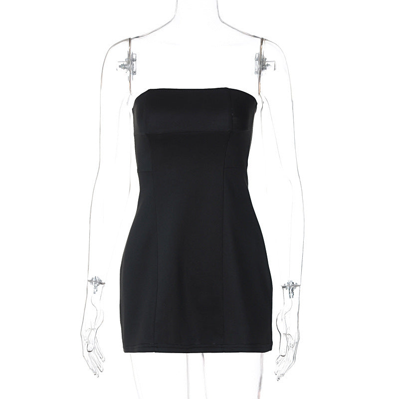 A Tube Old Money Top Versatile Niche Temperament Style Short Dress free delivery