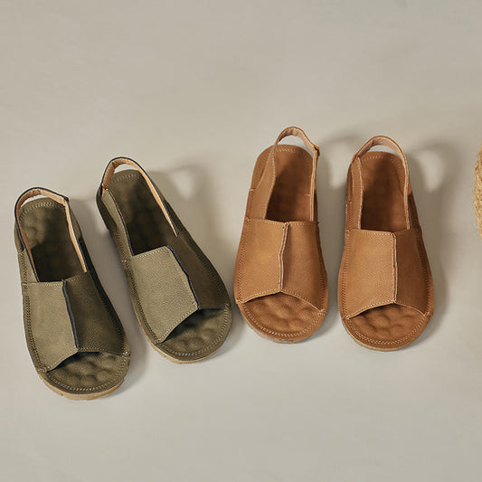 A Women's Fashion Casual Flat Beach Shoes free delivery