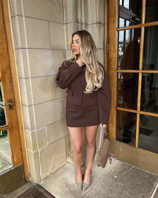 A Women's Suits Coat Mini Skirt Suit free delivery