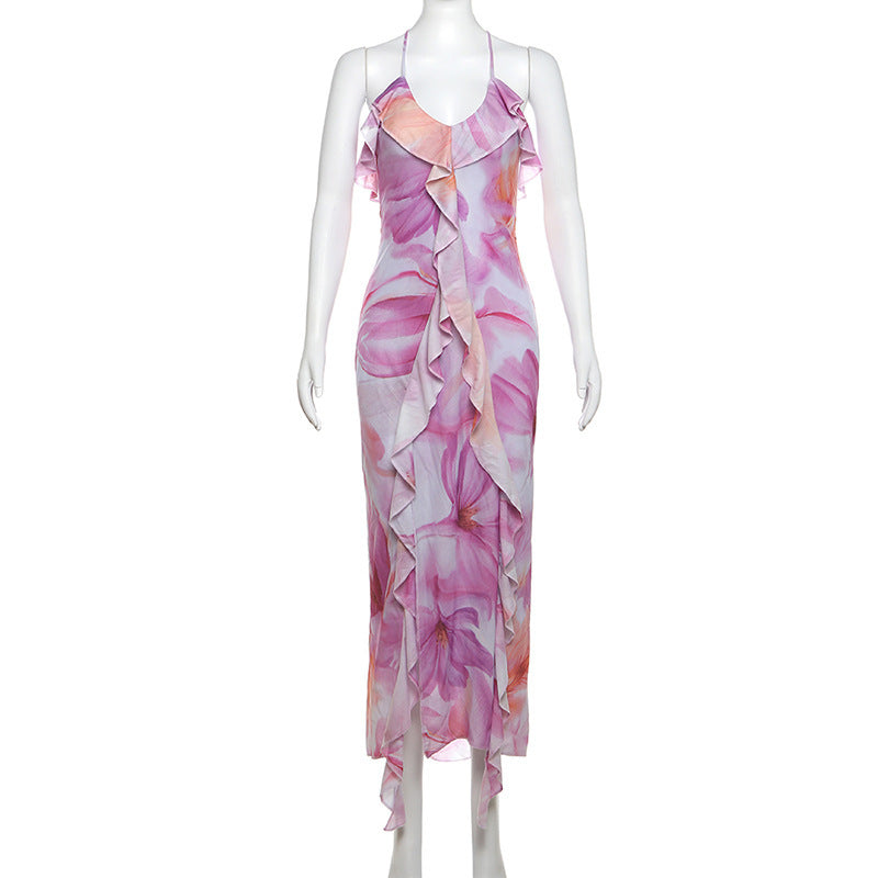 Summer Fashion Women's Wear New Suspender Dress