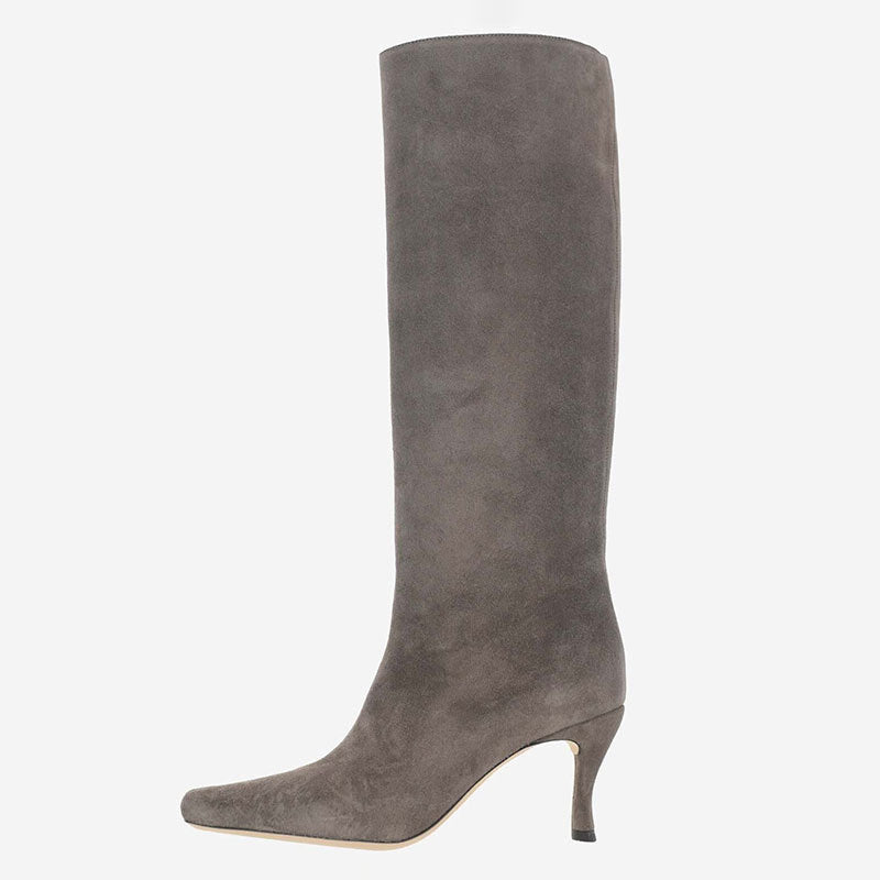 A New Style Square Head Cowboy Boot Women free delivery