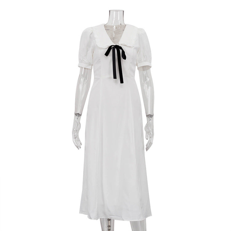A High Sense Anti-aging Elegant Slim Fit Midi A- Line Skirt free delivery