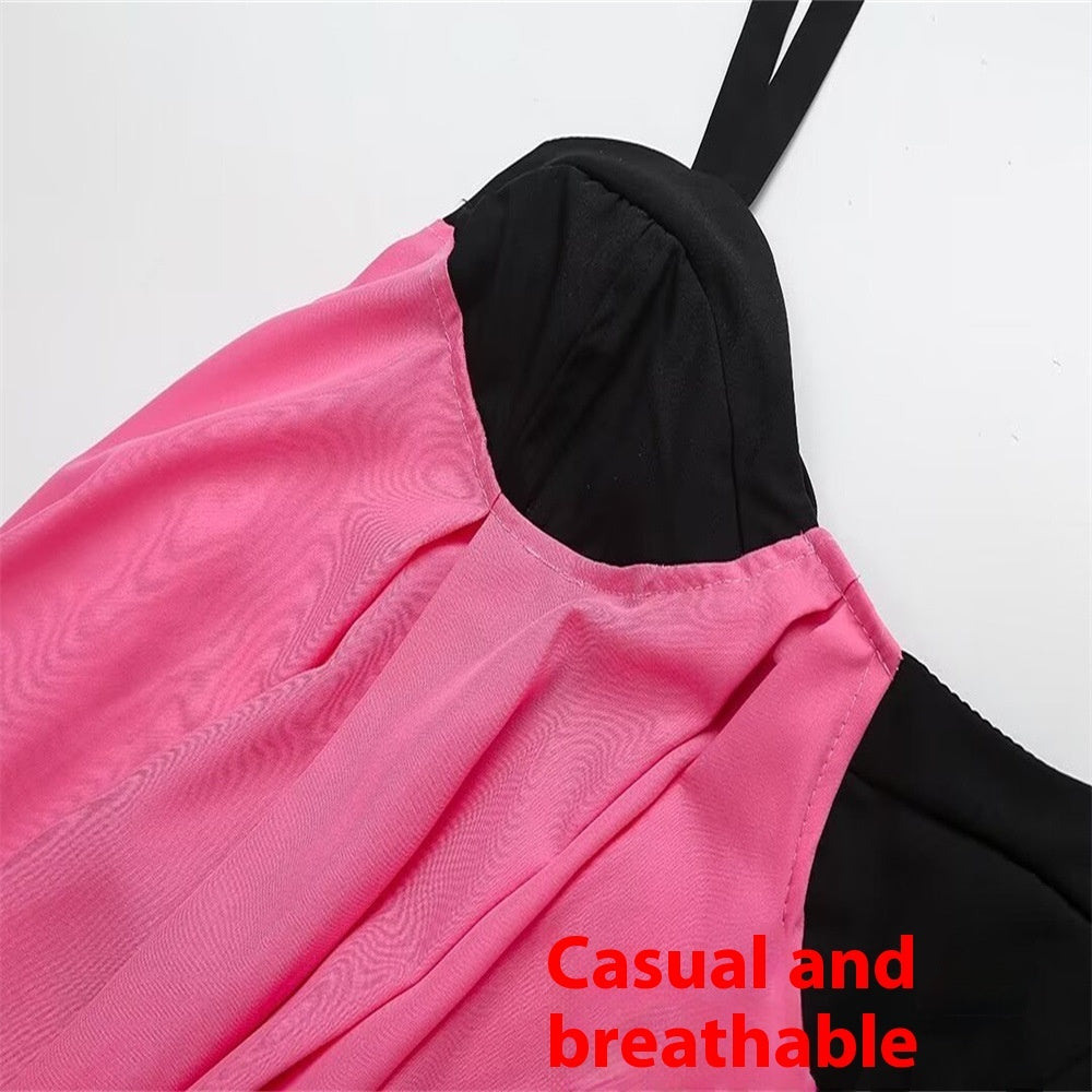 Women's Fashion Backless Sleeveless Sling Dress free delivery