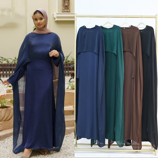 A Slim Waist Elegant Robe Two-piece Set free delivery