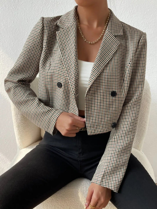 A Women's Slim Temperament Suit Coat free delivery