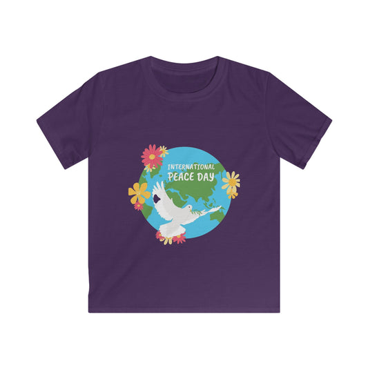 Peace day Kids Softstyle Tee