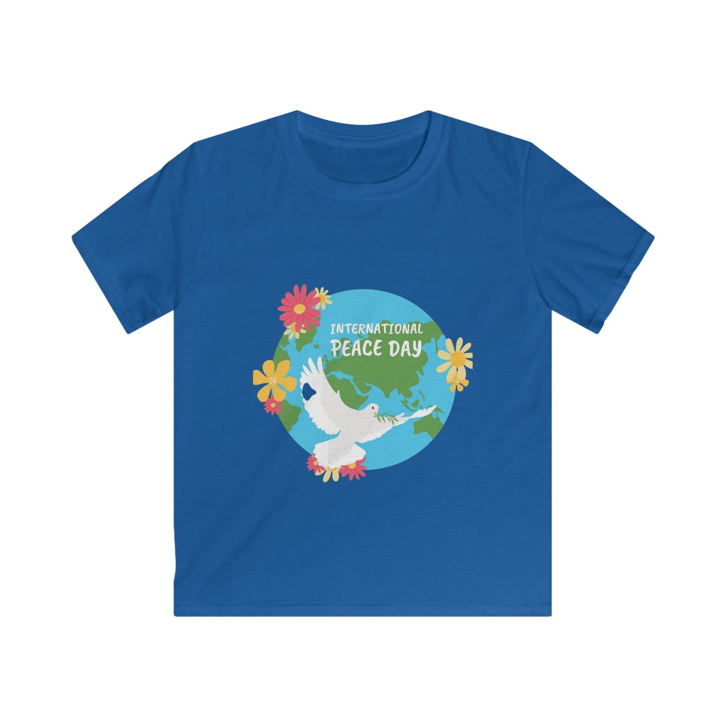Peace day Kids Softstyle Tee