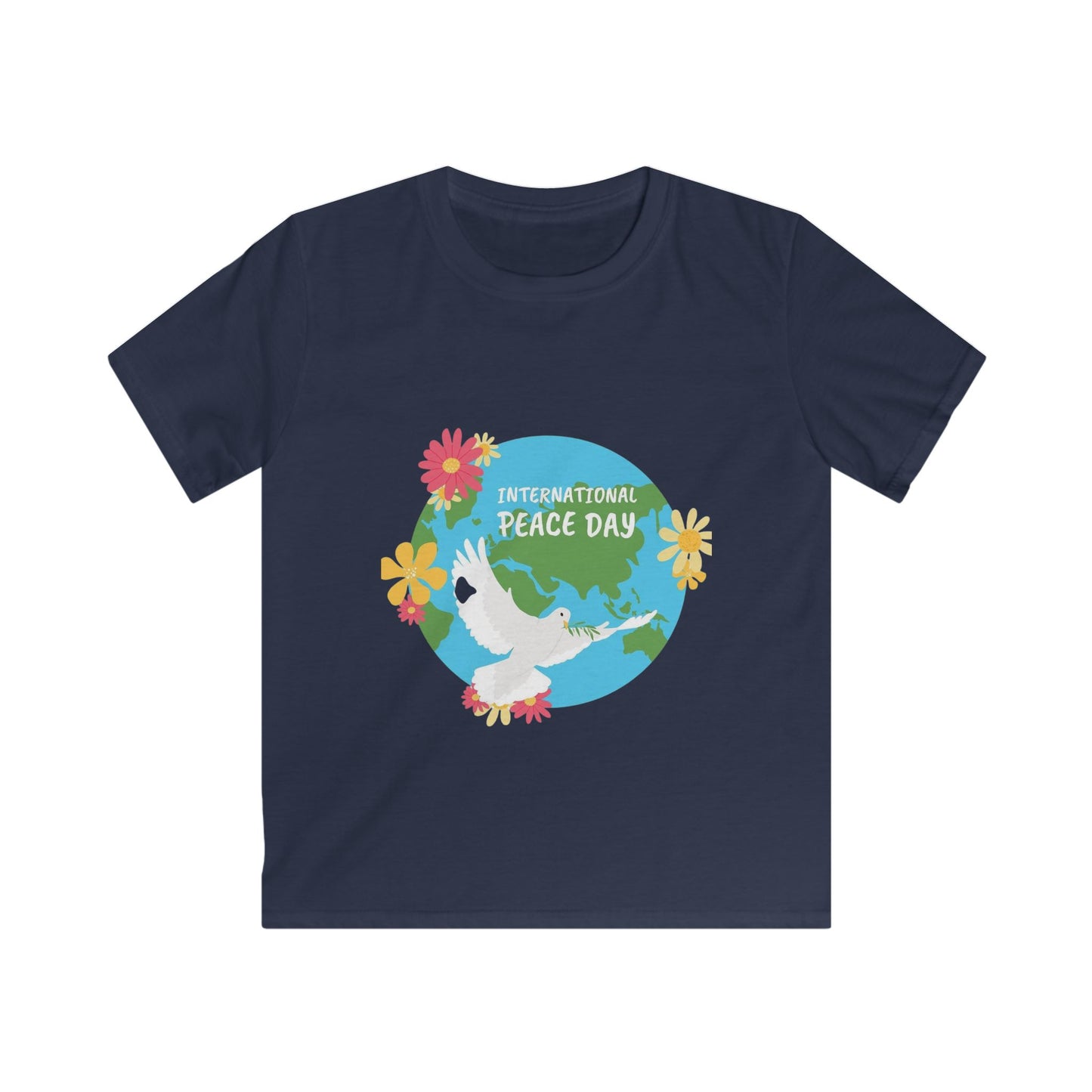 Peace day Kids Softstyle Tee