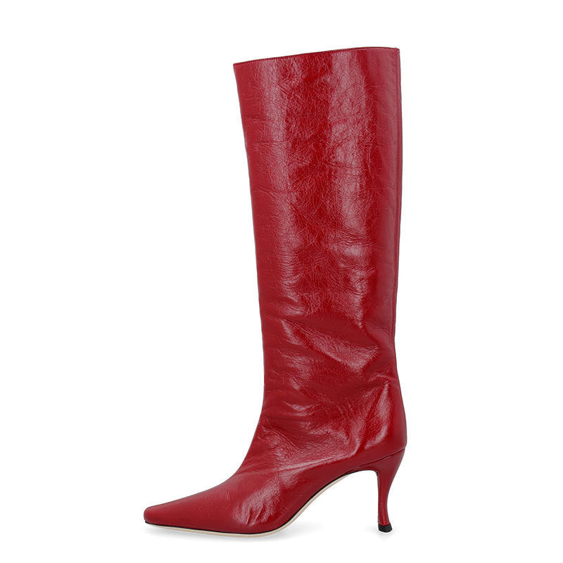 A New Style Square Head Cowboy Boot Women free delivery