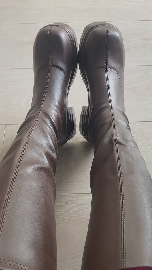 A 1 Women's Fashion Nation Hollow Tassel Boots